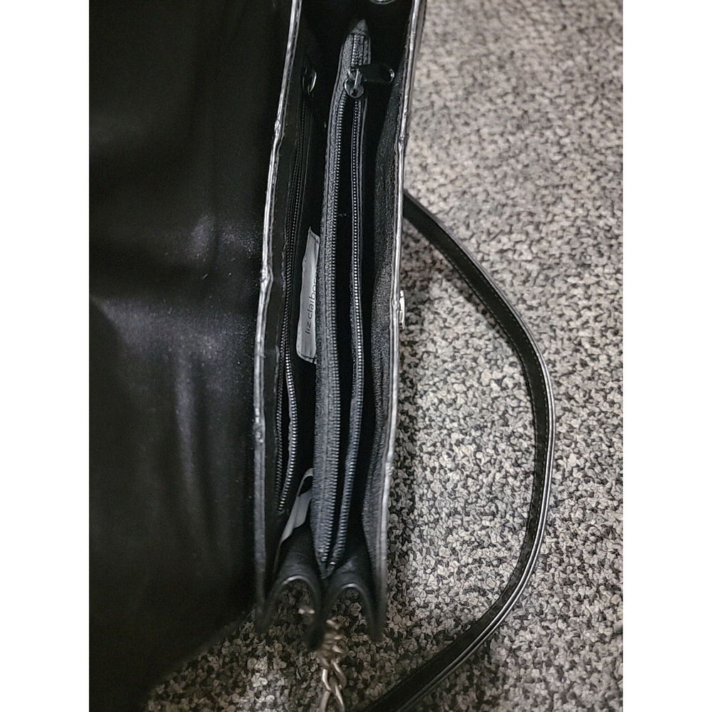 Liz Claiborne handbag with a chain strap, vintage. Liz Claiborne Collection - Picture 6 of 6